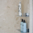 Shower Shelf Base - Chrome