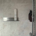 Base Shower Shelf - Brushed Stainless Steel