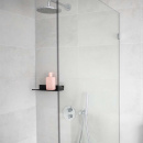 Shower Shelf Base - Matte Black