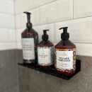 Shower Shelf Base - Matte Black