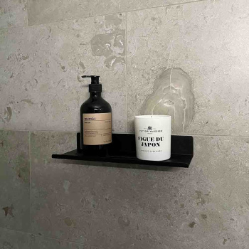 Shower Shelf Base - Matte Black