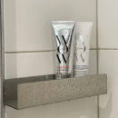 Shower Shelf Base - 300mm - Brushed Stainless Steel