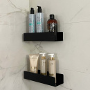 Shower Shelf Base - 300mm - Matte Black