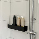 Shower Shelf Base - 300mm - Matte Black