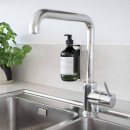Base Soap Pump Holder - Brushed Stainless Steel