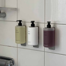 Base Soap Pump Holder - Brushed Stainless Steel