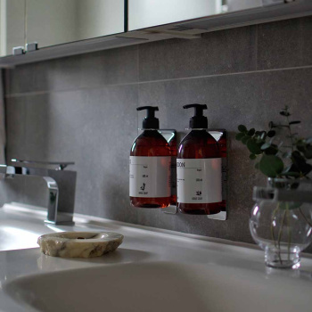 Base Soap Pump Holder - Chrome