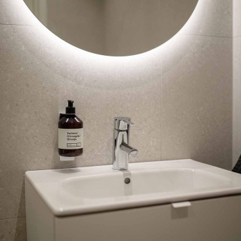 Base Soap Pump Holder - Chrome