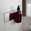 Base Soap Pump Holder Shower - Brushed Stainless Steel