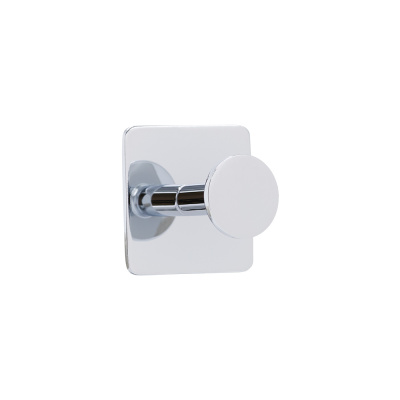Towel Hook Base 210 1-Hook - Chrome in the group Bathroom Accessories / Show all bathroom accessories / Self Adhesive Hooks at Beslag Online (61402-21)