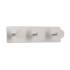Towel Hook Base 210 3-Hook - Brushed Stainless Steel Finish Towel Hook Base 210 3-Hook - Brushed Stainless Steel Finish