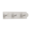 Towel Hook Base 210 3-Hook - Brushed Stainless Steel Finish