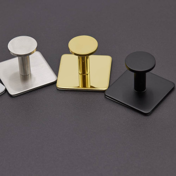 Towel Hook Base 210 3-Hook - Brushed Stainless Steel Finish