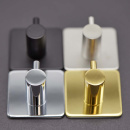 Towel Hook Base 220 1-Hook - Brushed Stainless Steel Finish