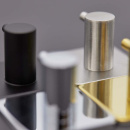 Towel Hook Base 220 1-Hook - Brushed Stainless Steel Finish