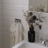 Towel Hook Base 220 2-Hook - Chrome
