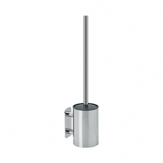 Toilet brush in chrome for the bathroom