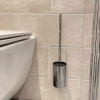 Solid Toilet Brush - Chrome