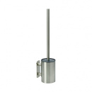 Solid Toilet Brush - Brushed Stainless Steel 