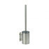 Solid Toilet Brush - Brushed Stainless Steel Self-adhesive toilet brush for the bathroom