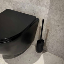Solid Toilet Brush - Matte Black