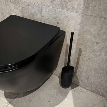 Toilet Brush Solid - Matte Black