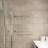 Solid Towel Rail - Brushed Stainless Steel