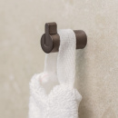 Single Hook Flow - Burnished Brass