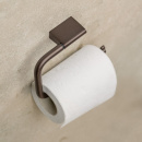 Toilet Roll Holder Flow - Burnished Brass