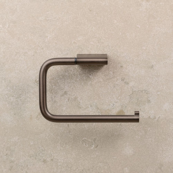 Toilet Roll Holder Flow - Burnished Brass