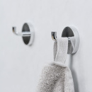 Single Hook Calm - Polished Chrome