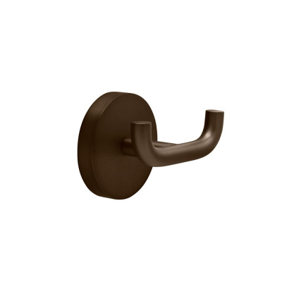 Double Hook Calm - Burnished Brass in the group Bathroom Accessories / Show all bathroom accessories / Towel Racks at Beslag Online (620082-41)