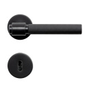 Door Handle Helix 200 - European Standard - Black