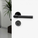 Door Handle Helix 200 - European Standard - Black