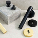 Door Handle Helix 200 - European Standard - Black