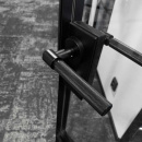 Door Handle Helix 200 - European Standard - Black