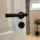 Door Handle Helix 200 - European Standard - Black
