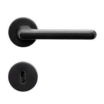 Door Handle Tavira - European Standard - Black
