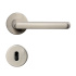 Door Handle Tavira - European Standard - Stainless Steel Finish Door Handle Tavira in stainless steel from Beslag Design