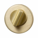 Toilet Lock R - Brushed Brass