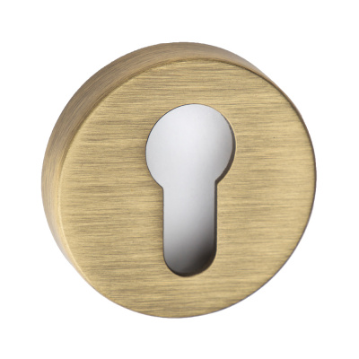 Key Plate R-E - Antique Bronze in the group Door handles / Show all door handles / Bathroom Locks at Beslag Online (751120-41E)