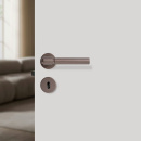 Door Handle Helix 200 Plain - Dark Bronze