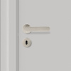 Door Handle Vibe Plain - Stainless Steel Look