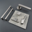 Door Handle Vibe Plain - Stainless Steel Look