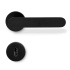 Door Handle Vibe Grip - Matte Black Door handle Vibe Grip with a modern and sleek design in matte black. Vibe Grip is elongated and rounded with a knurled surface.