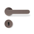 Door Handle Vibe Grip - Dark Bronze Door handle Vibe Grip with a modern and sleek design in dark bronze. Vibe Grip is elongated and rounded with a knurled surface.