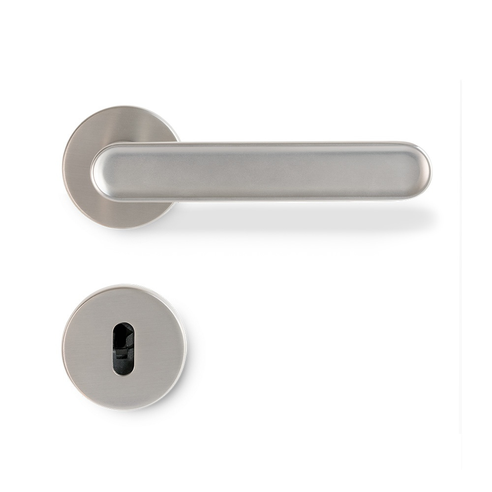 Door Handle Vibe Soft - Stainless Steel Look