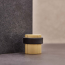 Door Stop Helix Stripe - Brass