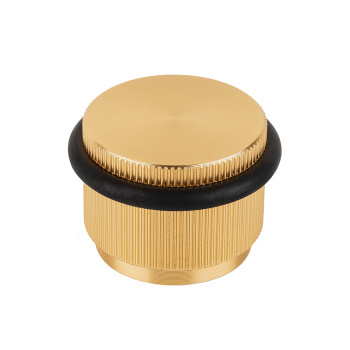 Door Stop Arpa Floor - Brushed Brass