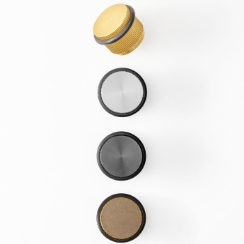 Door Stop Arpa Floor - Brushed Brass